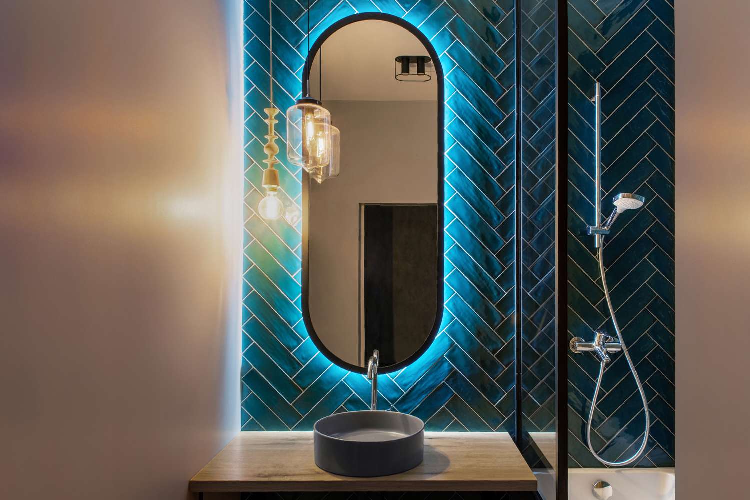 Miroir lumineux de salle de bains