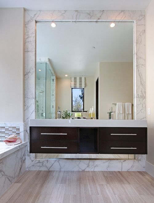grand miroir salle de bain
