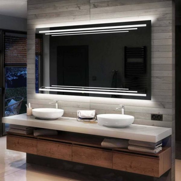 miroirs salle de bain lumineux