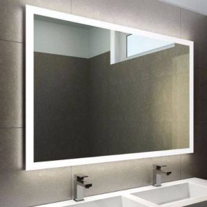 Miroir LED pour salle de bain 100 cm x 70 cm