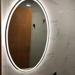 miroir salle de bain led ovale 3