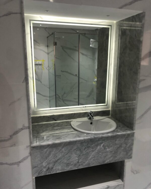miroir salle de bain maroc