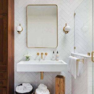 Miroir salle de bain rectangulaire