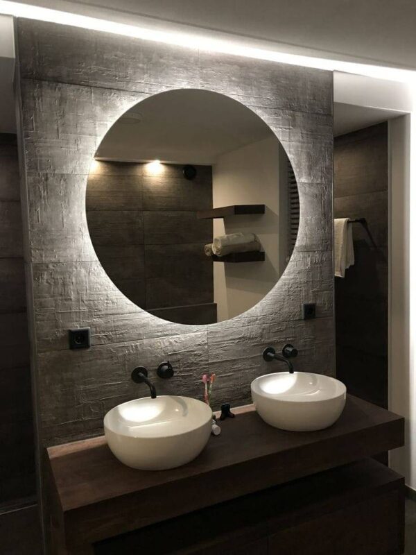 miroir salle de bain lumineux