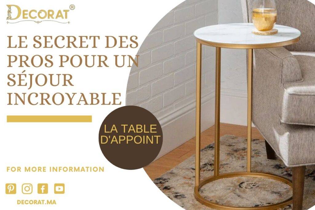 table d'appoint