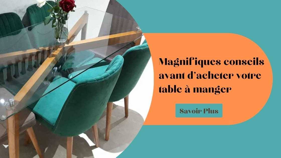 Table Salle à Manger : Comment Réussir Le Design De Ma Cuisine Grâce à Une Table 5 Star Et Original ?