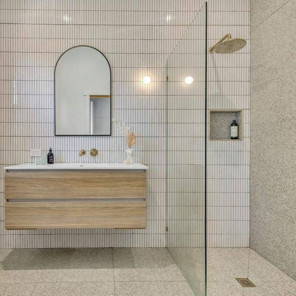 Miroir salle de bain vintage