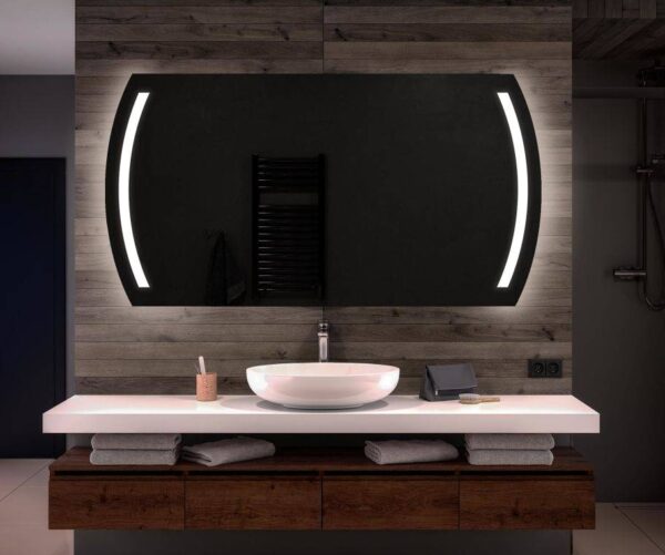 Miroir salle de bain sur mesure qui va apportez plus de lumière et d'espace a votre salle de bain