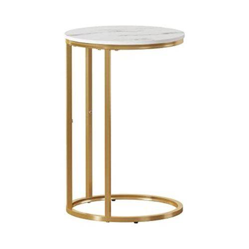 Table appoint marbre blanc 45 H