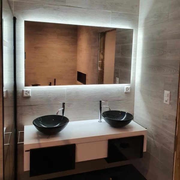 miroir salle de bain led