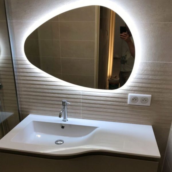 Miroir salle de bain design