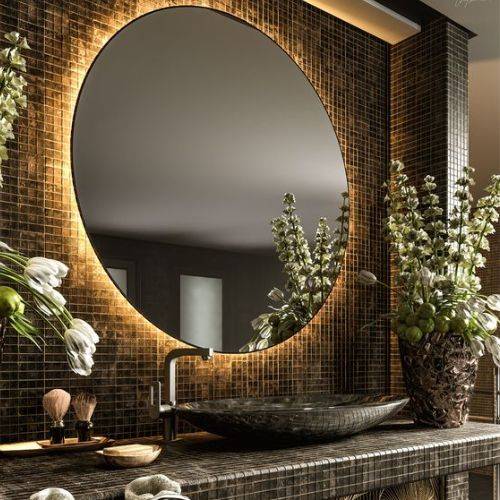 Miroir salle de bain ronde