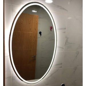 Miroir Ovale salle de bain moderne