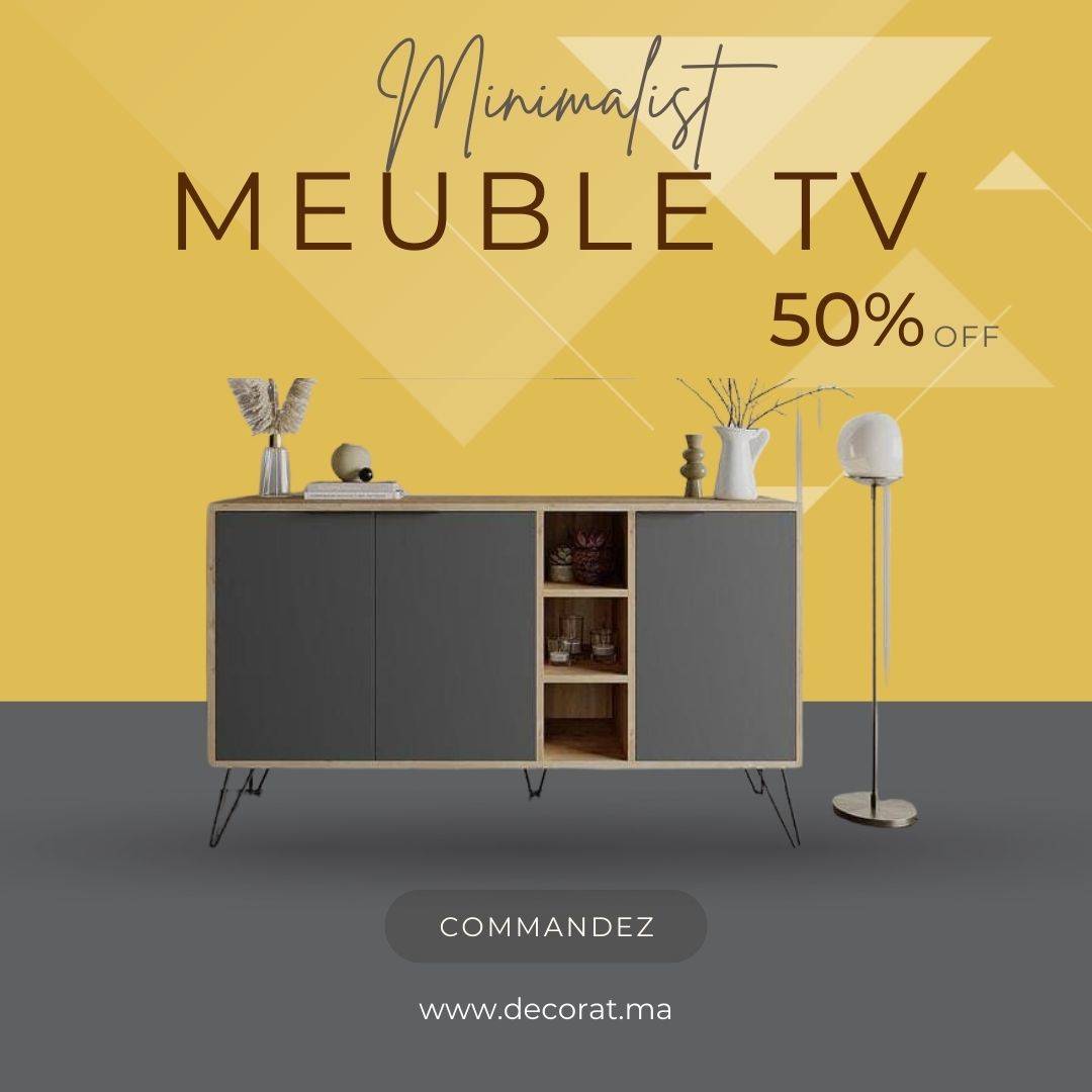 meuble tv maroc