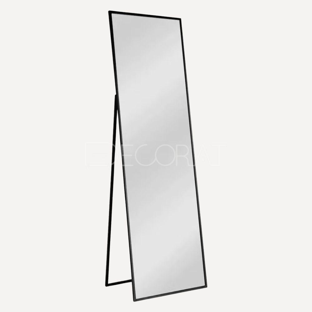 Miroir sur pied rectangulaire