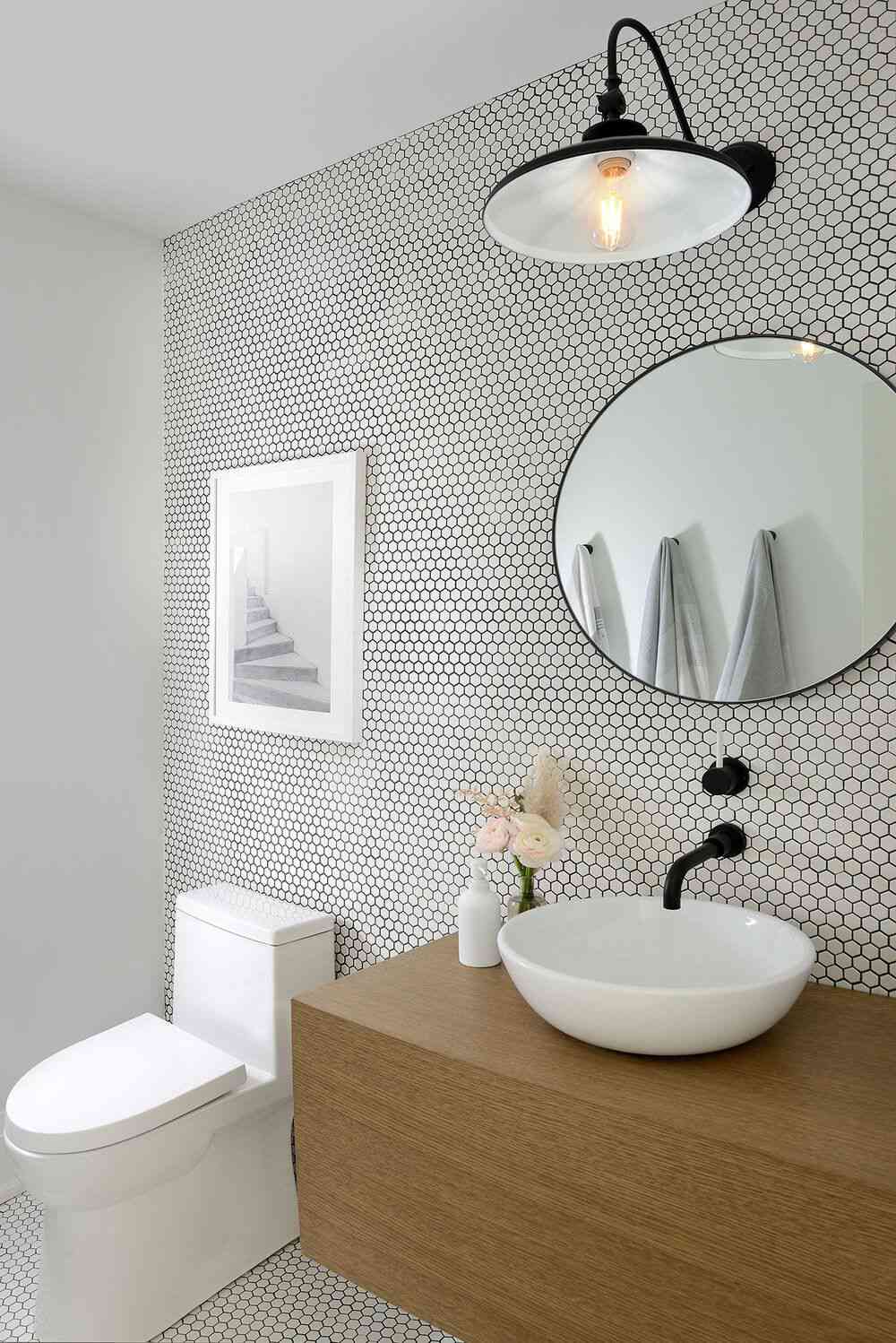 idées de carrelage moderne pour la salle de bains