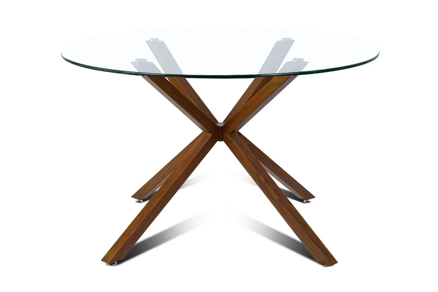 Wayfair Wade Logan Aunnika 39&quot ; Table à manger ronde en verre