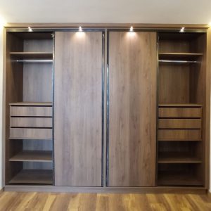 placard chambre en bois