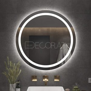 miroir rond salle de bain