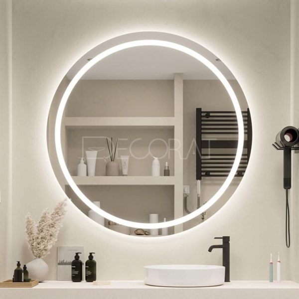 miroir rond salle de bain